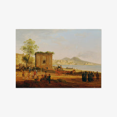 The Gulf of Naples with Scenes from Everyday Life by Joseph Rebell - thumbnail_0_nf_673cbcce5e0c5e198f5ec64d