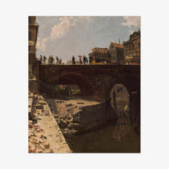 Bridge in a French City by Stanislas Victor Edouard Lépine - thumbnail_0_nf_673cbe8a5e0c5e198f5ec65d