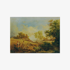 Landscape with Haymaking by Károly Markó the Elder - thumbnail_0_nf_673cc0095e0c5e198f5ec662