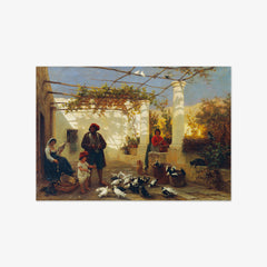 In an Italian Pergola by Friedrich Alois Schönn - thumbnail_0_nf_673cdc7d5e0c5e198f5ec6c9