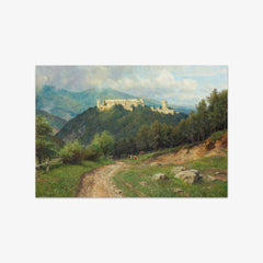 The Ruins of Starhemberg in the Piesting Valley by Hugo Darnaut - thumbnail_0_nf_673cdf645e0c5e198f5ec717