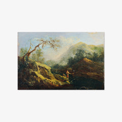 Mountainous landscape with angler by Johann Christian Brand - thumbnail_0_nf_673ce38d5e0c5e198f5ec72b