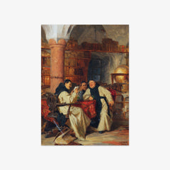 In the monastery library by Eduard Theodor Ritter von Grützner - thumbnail_0_nf_673db4c45e0c5e198f5ec738