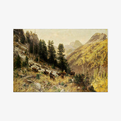 Autumn in the High Mountains by Julius Arthur Thiele - thumbnail_0_nf_673db5155e0c5e198f5ec73e