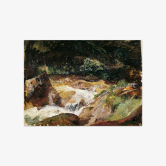 Mountain stream in Ramsau by Emil Jakob Schindler - thumbnail_0_nf_673db71c5e0c5e198f5ec744