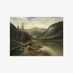 Erlaufsee with Bare Summit in the Background by Franz Stephan Paschinger - thumbnail_0_nf_67433b39faa684e1cf4ba4f8