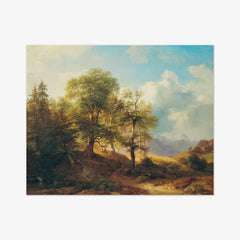 Summer landscape in the high mountains by Joseph Martin Höger - thumbnail_0_nf_67433b71faa684e1cf4ba4fe