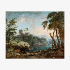 Ideal Landscape (Evening Mood) by David Richter the Elder - thumbnail_0_nf_67433b73faa684e1cf4ba4ff