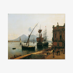 The Port of Naples with Vesuvius by Rudolf von Alt - thumbnail_0_nf_67433bdbfaa684e1cf4ba509