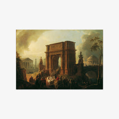 Triumphal Procession of a General through the Arch of Titus by Vinzenz Fischer - thumbnail_0_nf_67433beafaa684e1cf4ba510