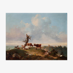 Cows and Goats in the Pasture by Joseph Heicke - thumbnail_0_nf_67433e48faa684e1cf4ba531