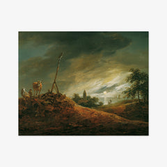 Evening Landscape by Johann Christian Brand - thumbnail_0_nf_67433e92faa684e1cf4ba53b