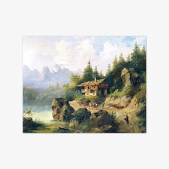 Berchtesgaden with Watzmann by Unbekannter Künstler - thumbnail_0_nf_67434070faa684e1cf4ba555