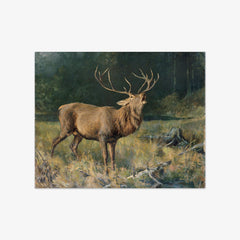 Brown deer by Franz Xaver von Pausinger - thumbnail_0_nf_6743530efaa684e1cf4ba5c4