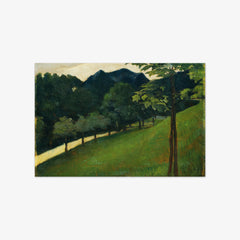 View from a green slope towards an avenue by Otto Friedrich - thumbnail_0_nf_6743570bfaa684e1cf4ba5e4
