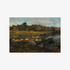 Reed landscape at Schwielowsee with ducks by Carl Schuch - thumbnail_0_nf_67435736faa684e1cf4ba5e5
