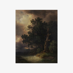 Thunderstorm landscape by Josef Kriehuber - thumbnail_0_nf_67435776faa684e1cf4ba5ea