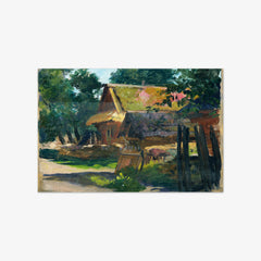 Two Thatched Farmhouses by Otto Friedrich - thumbnail_0_nf_67435920faa684e1cf4ba5f0