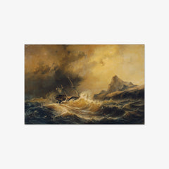 Shipwreck at Cape Horn by Josef Carl Berthold Püttner - thumbnail_0_nf_674377cdfaa684e1cf4ba612