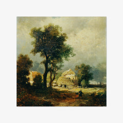 Hungarian village by Remigius Adrianus van Haanen - thumbnail_0_nf_6743781cfaa684e1cf4ba61a