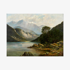 Badersee with Wetterstein by Franz Stephan Paschinger - thumbnail_0_nf_674378c9faa684e1cf4ba62a