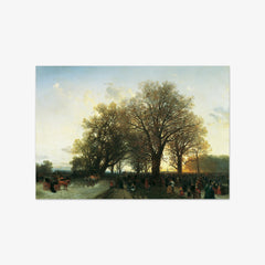 On the way home from the World Exhibition in the Vienna Prater 1873 by August Schaeffer von Wienwald - thumbnail_0_nf_67437d0dfaa684e1cf4ba64b