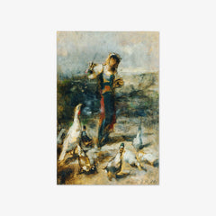 Girl with Poultry by Johann Till der Jüngere - thumbnail_0_nf_67437d3efaa684e1cf4ba650