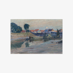 Rising Moon over Nieuport by Alfred Zoff - thumbnail_0_nf_67437f56faa684e1cf4ba678