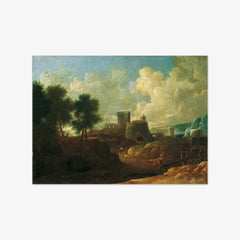 River landscape by Ignaz Flurer - thumbnail_0_nf_67437fedfaa684e1cf4ba682