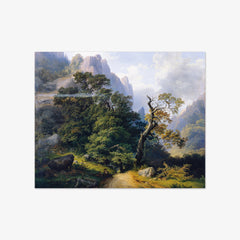 Mountain landscape by Josef Holzer - thumbnail_0_nf_674380c5faa684e1cf4ba699