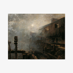 Sawmill in the Morning Mist by Emil Jakob Schindler - thumbnail_0_nf_674381c3faa684e1cf4ba6ae