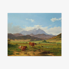 Landscape with Snow Mountain by Josef Feid - thumbnail_0_nf_67438285faa684e1cf4ba6b6