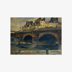 Paris landscape with Pont Neuf by Julius Ullmann - thumbnail_0_nf_674383f6faa684e1cf4ba6d9