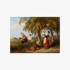 The Cherry Harvest by Theodor Hosemann - thumbnail_0_nf_67438400faa684e1cf4ba6dc