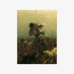 Boy chased by dogs by August von Pettenkofen - thumbnail_0_nf_67438480faa684e1cf4ba6e6