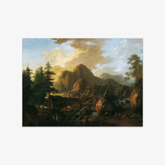 Landscape with Forge by Martin von Molitor - thumbnail_0_nf_674384dbfaa684e1cf4ba6ed