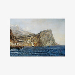 Coastal landscape in Dalmatia by Emil Jakob Schindler - thumbnail_0_nf_67438517faa684e1cf4ba6f2