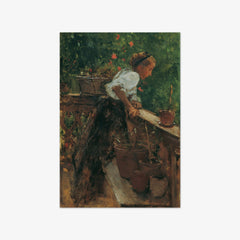 Peasant girl on the balcony by August von Pettenkofen - thumbnail_0_nf_67438573faa684e1cf4ba6f6