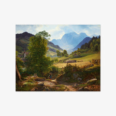 The Ramsau near Berchtesgaden by Friedrich Loos - thumbnail_0_nf_67438715faa684e1cf4ba70d