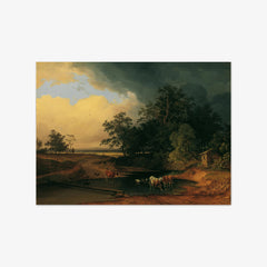 Rural landscape at evening dusk by Josef Feid - thumbnail_0_nf_6743876cfaa684e1cf4ba717