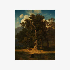 Forest landscape by August Maximilian Zimmermann - thumbnail_0_nf_67448233faa684e1cf4ba736