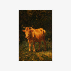 Sand-colored cow by Carl Rudolf Huber - thumbnail_0_nf_67448324faa684e1cf4ba746