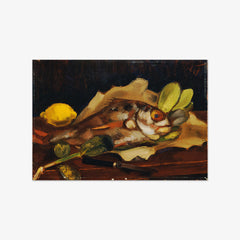 Fish Still Life with Lemon by Henri Victor Gabriel Le Fauconnier - thumbnail_0_nf_6744845efaa684e1cf4ba768