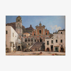 View of the Square in Amalfi by Martinus Rørbye - thumbnail_0_nf_676728d1b7c995d950163f2e