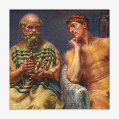 Socrates and Alcibiades by Kristian Zahrtmann - thumbnail_0_nf_676728f2b7c995d950163f2f