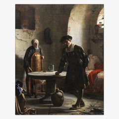 King Christian II in Prison by Carl Bloch - thumbnail_0_nf_67672966b7c995d950163f3c