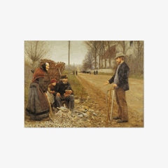 People by a Road by H.A. Brendekilde - thumbnail_0_nf_67672acab7c995d950163f66