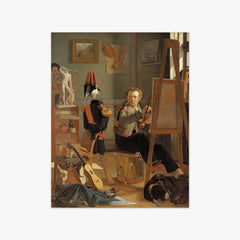 The Battle-Painter Jørgen Sonne in his Studio by Ditlev Blunck - thumbnail_0_nf_67672ca1b7c995d950163f7b