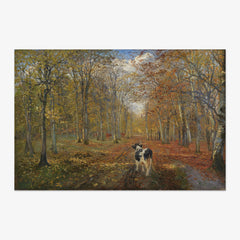 A road in the Deer Park. Autumn by Theodor Philipsen - thumbnail_0_nf_67672e1eb7c995d950163fb7