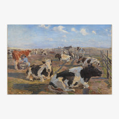 The Milking Place at Meilgård by Theodor Philipsen - thumbnail_0_nf_67672e24b7c995d950163fba